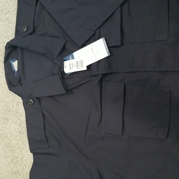 Propper Men's BDU Coat 2PK F545638405 Short Sleeve XLR In Navy - Picture 3 of 8